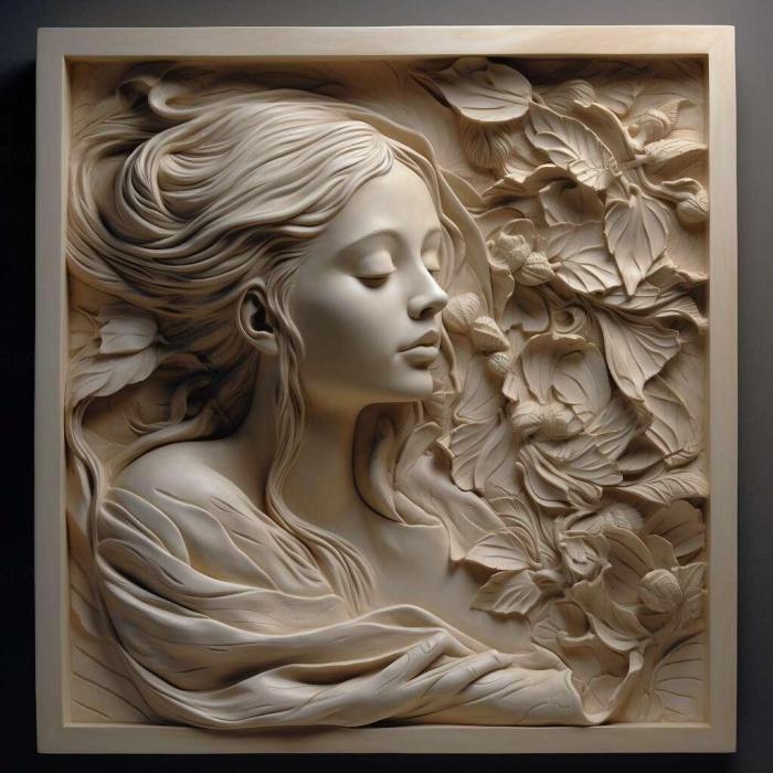 نموذج ثلاثي الأبعاد لآلة CNC 3D Art 